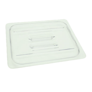 Food Pan Cover, Clear, 1/2 Size, No Notch