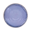 Plate, 10-5/8" diameter, round melamine, Monet, Indigo Blue